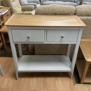 Alstead Oak/Grey LN06 Console Table