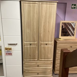Opera 2 Door Combination Wardrobe