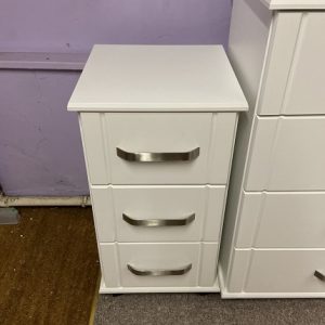 Orion 3 Drawer Bedside
