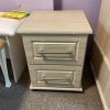 Elise Elm 12D 2 Drawer Bedside
