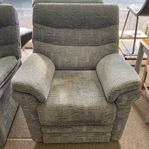 G.Plan Malvern Grey Power Recliner (Ref: 30282)