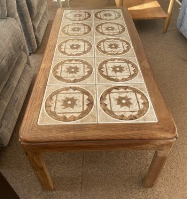 Teak Tile Top Table (Ref: 30281)