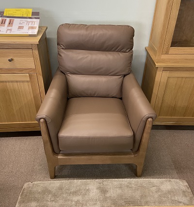 Cintique Lydia Leather Chair