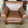Multi York Brown Leather 3 Piece Suite (Ref: 20295)