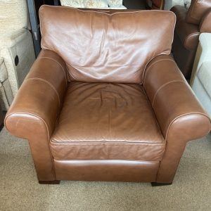 Multi York Brown Leather 3 Piece Suite (Ref: 20295)