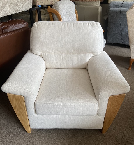 Ercol Ravenna Cream Easy Chair (Ref: 30295)