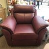 G.Plan Turner Red Leather Chair