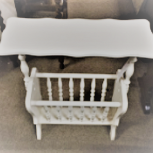 White Magazine Rack (Ref: 9524)